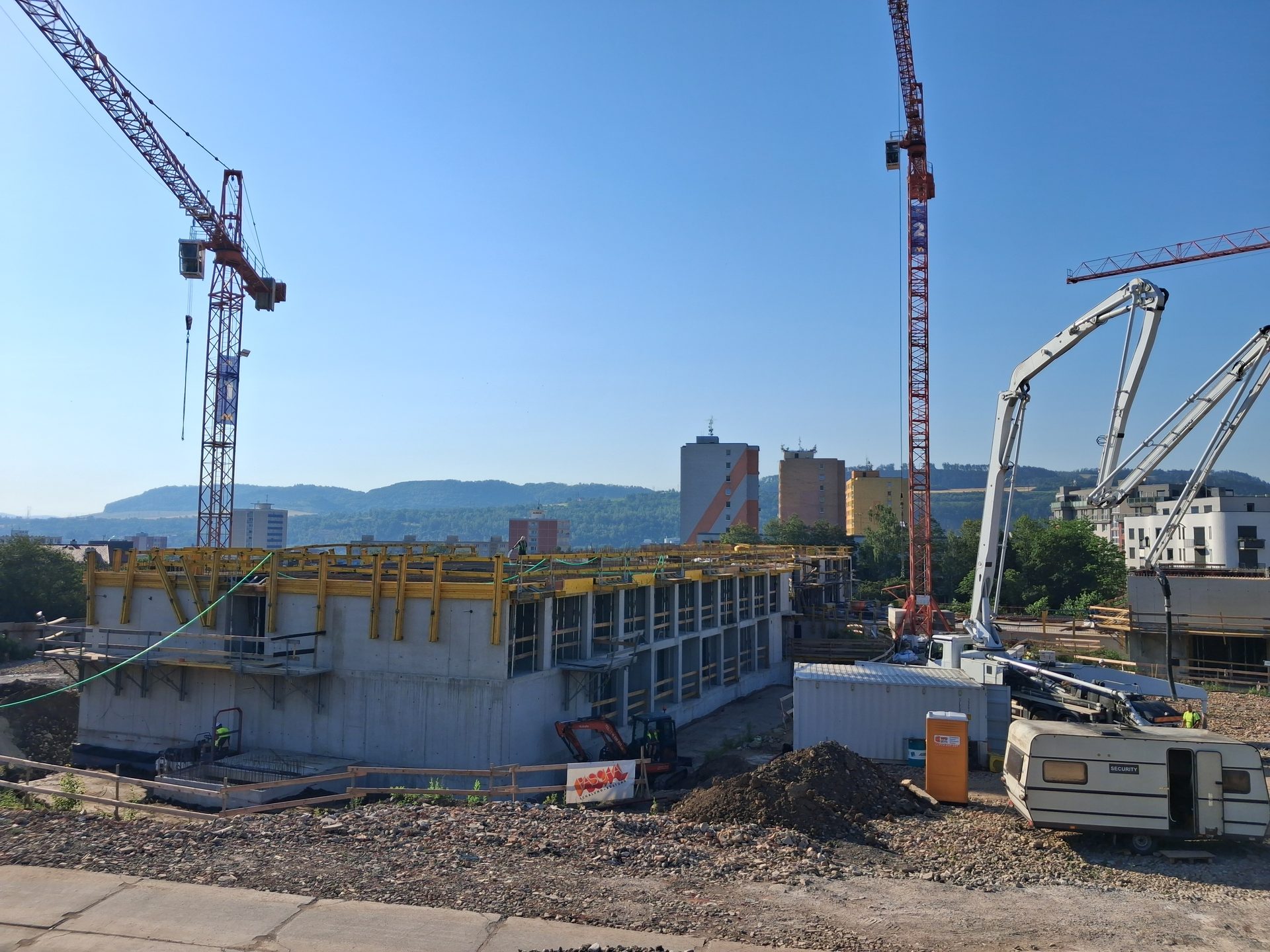 Obytný areál Na Máchovně – I. Etapa